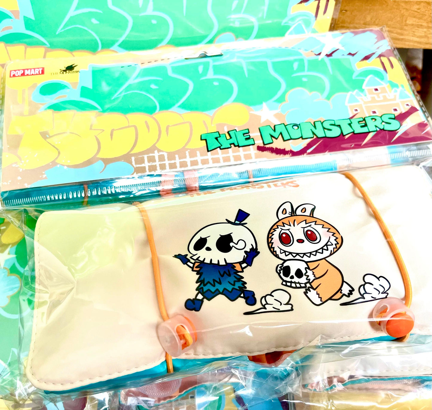 POPMART Labubu (THE MONSTERS) Travel Toiletry Bag – 3 Removable Pouches