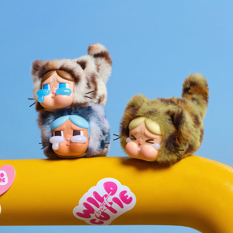 POP MART CRYBABY Wild But Cutie Series Vinyl Plush Pendant Blind Box
