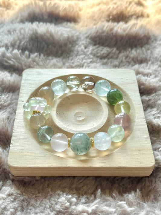 Lagoon Whisper Crystal Bracelet
