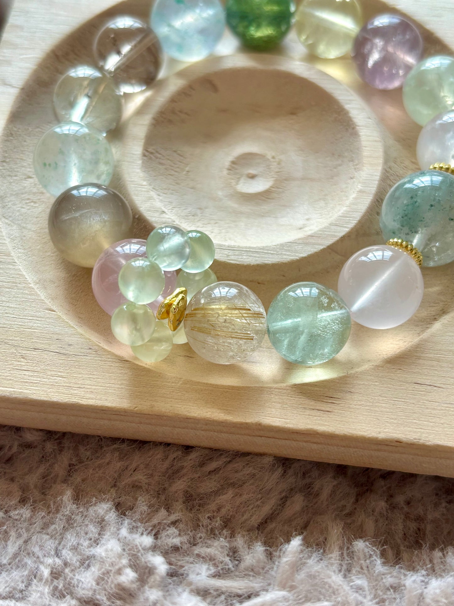 Lagoon Whisper Crystal Bracelet