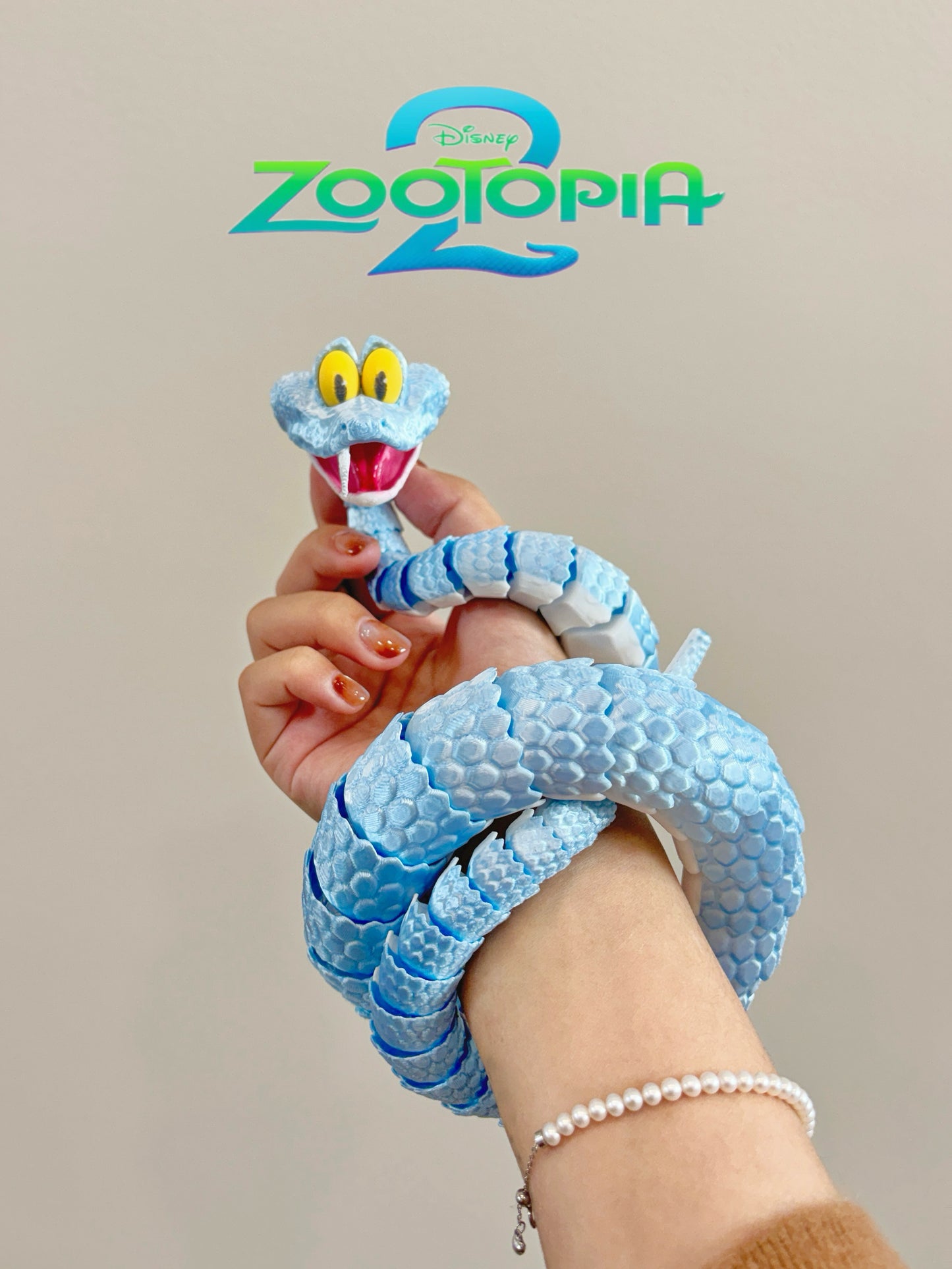 3D Printed Gary De’ Snake | Collectible Display Model