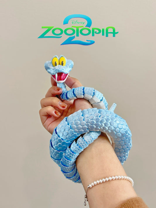 3D Printed Gary De’ Snake | Collectible Display Model