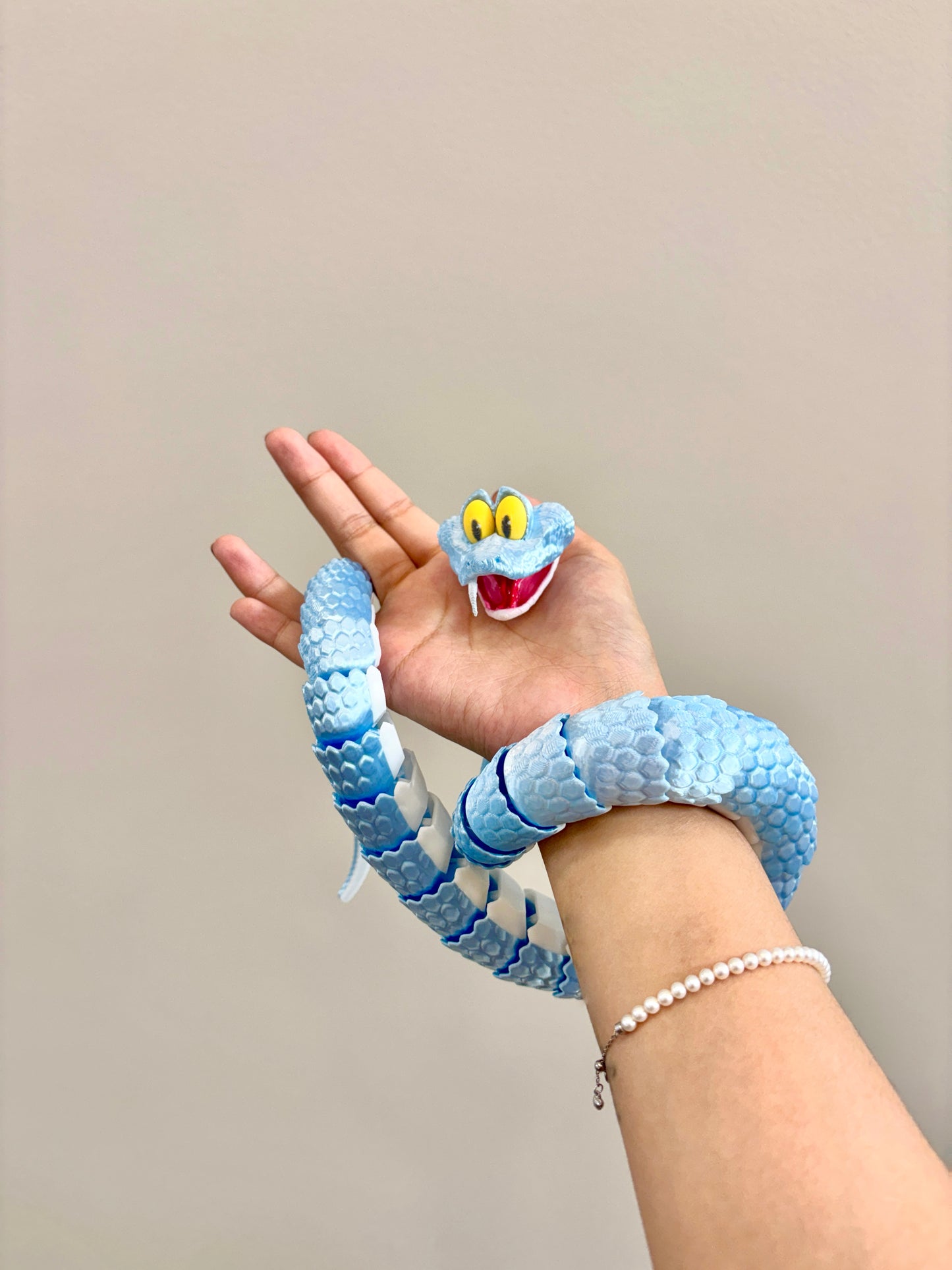 3D Printed Gary De’ Snake | Collectible Display Model