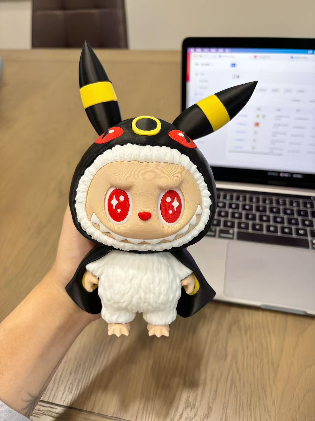 3D printed The Monsters X Moon Elf – 22cm Desktop Figure