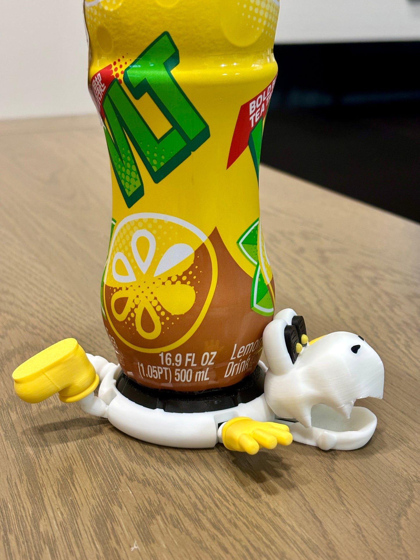 3D-Printed Dry Bone Koopa Interactive Coaster – Limbs Lift & Mouth Opens When a Cup Is Placed