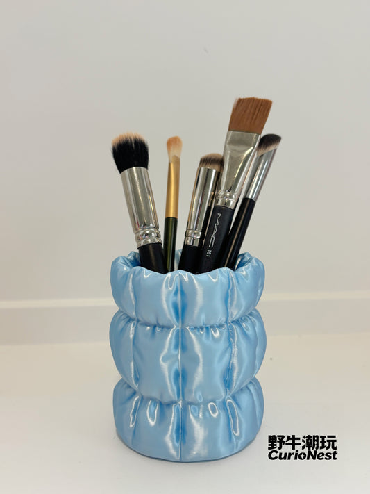 3D Printed Silk-Texture Storage Brush/Pen Holder
