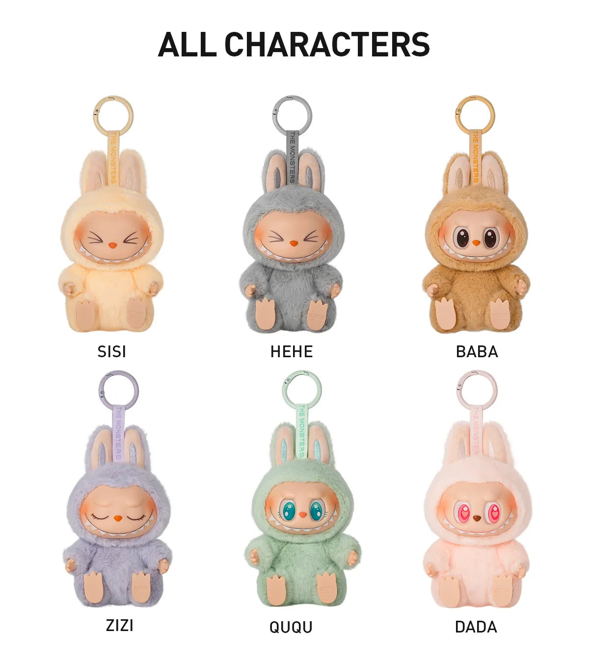 The Monsters-Have a Seat Vinyl Plush Blind Box