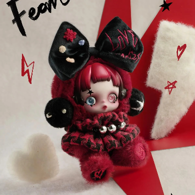 POP MART Skullpanda Plush-6KHZ(UK exclusive limited edition)