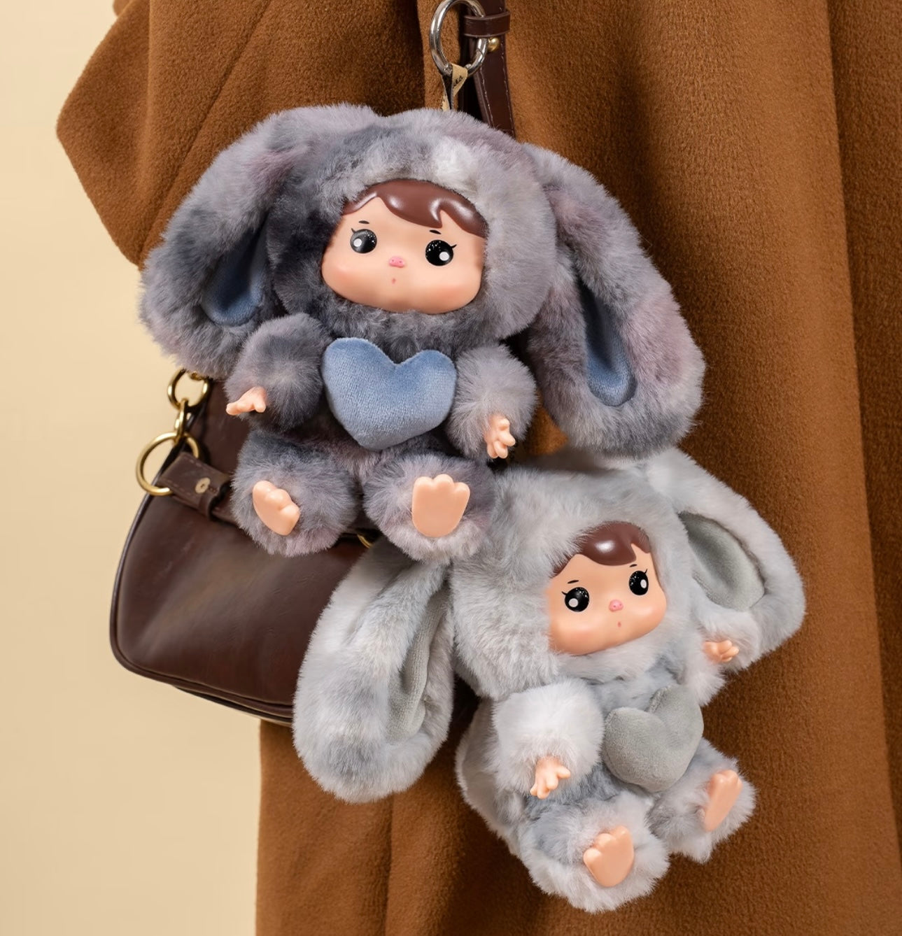 BOBOBELLA V2 Mystery Plush Charm – Random Style Blind Box