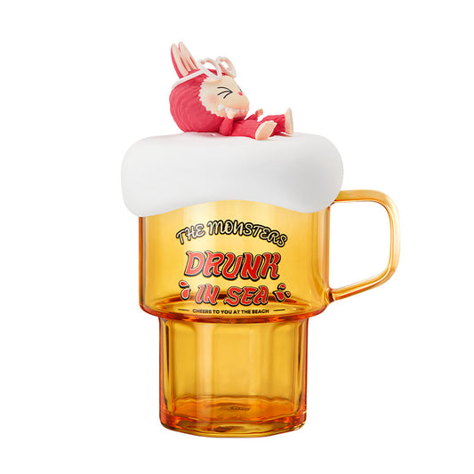 POPMART The Monsters – Drunk in Sea Glass Cup (550ml)