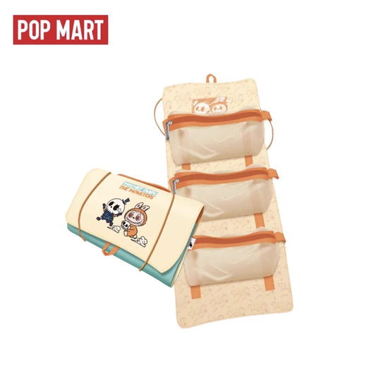 POPMART Labubu (THE MONSTERS) Travel Toiletry Bag – 3 Removable Pouches