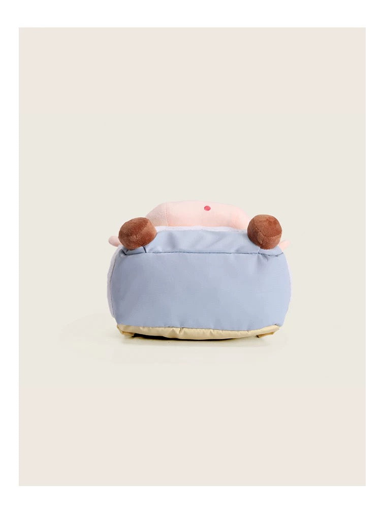 Kawaii Plush Cartoon Doll Backpack – Cute Student & Commuter Bag