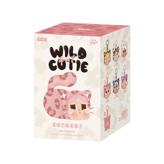 POP MART CRYBABY Wild But Cutie Series Vinyl Plush Pendant Blind Box