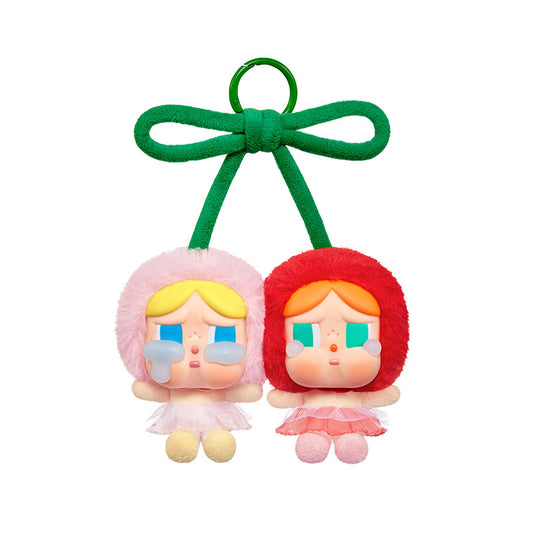 POP MART Crybaby Crying for Love Plush Hanging Card - Love you Cherry Much