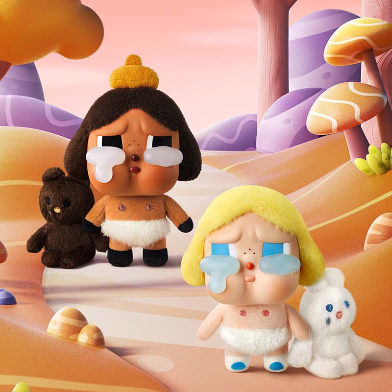 Pop Mart CryBaby - Crying Again Series Vinyl Face Plush Single Blind Box